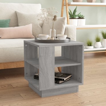 vidaXL Τραπεζάκι Σαλονιού Γκρι Sonoma 40x40x43cm Επεξεργασμένο Ξύλο 1 τεμ.