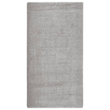 vidaXL Χαλί Shaggy Αντιολισθητικό Ανοιχτό Γκρι 80x150cm
