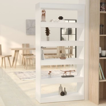 vidaXL Βιβλιοθήκη/Διαχωρισ. Χώρου Sonoma Δρυς 80x30x166cm Επεξ. Ξύλο 1 τεμ.
