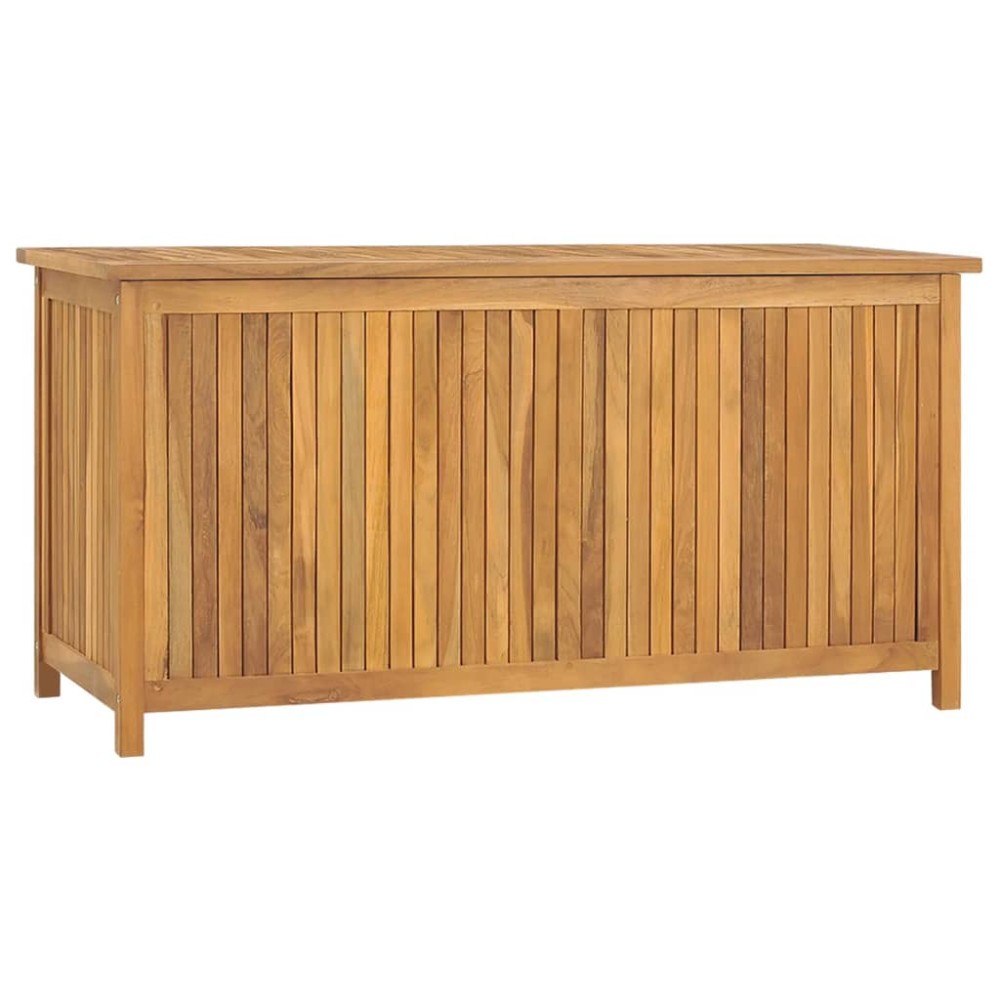 vidaXL Μπαούλο Κήπου 114x50x58cm από Μασίφ Ξύλο Teak 1 τεμ.