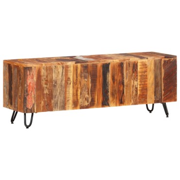 vidaXL Έπιπλο Τηλεόρασης 110x30x40cm από Μασίφ Ανακυκλωμένο Ξύλο