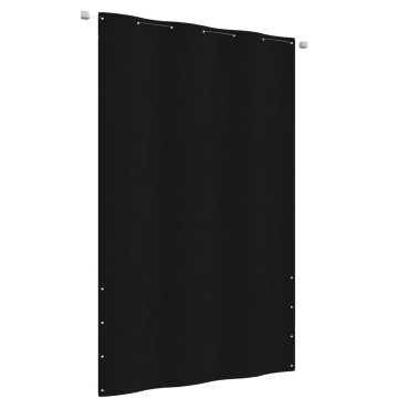 vidaXL Διαχωριστικό Βεράντας Μαύρο 140 x 240 εκ. Ύφασμα Oxford