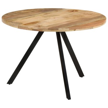 vidaXL Τραπεζαρία 110x75cm από Μασίφ Ξύλο Μάνγκο 1 τεμ.
