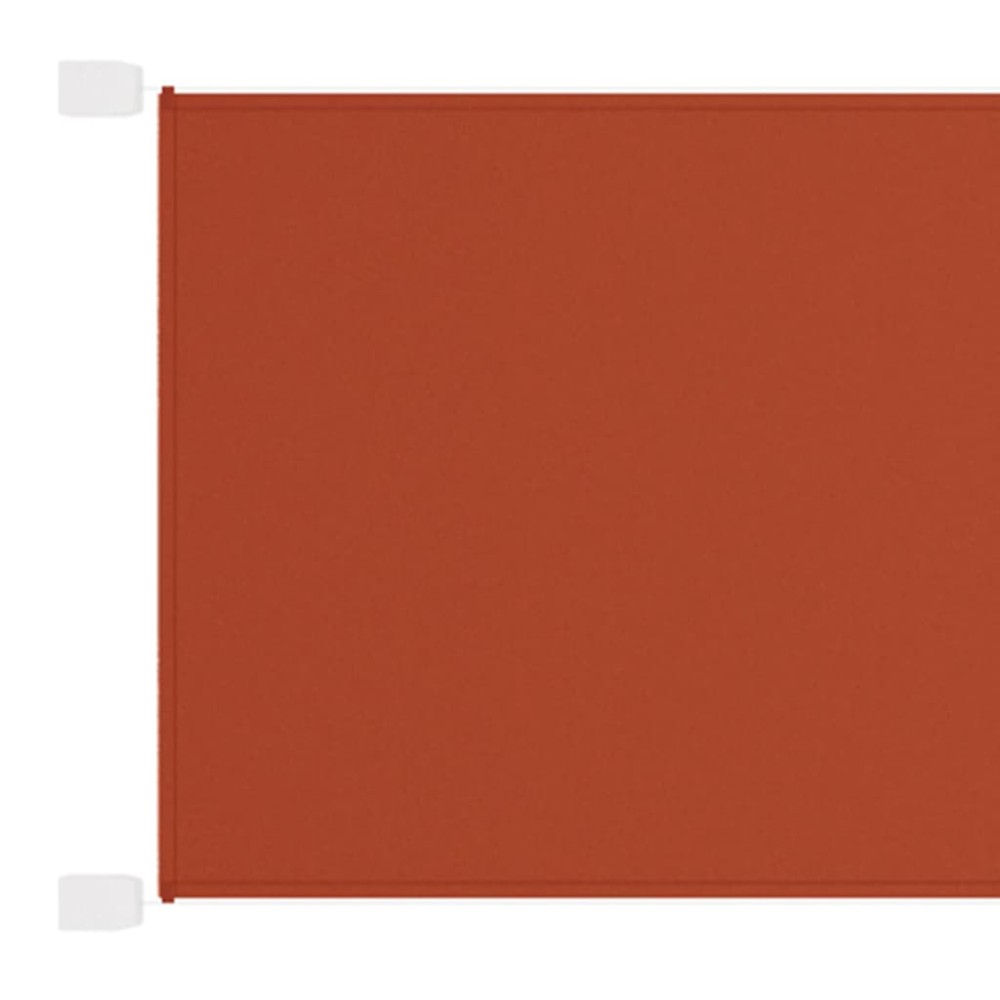 vidaXL Τέντα Κάθετη Τερακότα 100 x 1200 εκ. από Ύφασμα Oxford