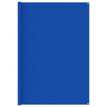 vidaXL Χαλί Σκηνής Μπλε 250 x 600 εκ. από HDPE
