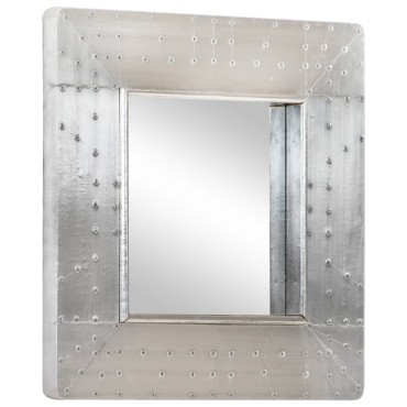 vidaXL Καθρέφτης Aviator 50 x 50 εκ. Μεταλλικός