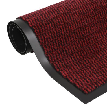 vidaXL Πατάκι Εισόδου Θυσανωτό Κόκκινο 60 x 150 εκ.