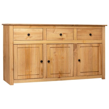vidaXL Μπουφές 135x40x80cm από Μασίφ Ξύλο Πεύκου Σειρά Panama 1 τεμ.