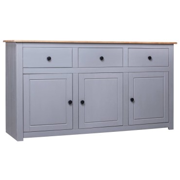 vidaXL Μπουφές 135x40x80cm από Μασίφ Ξύλο Πεύκου Σειρά Panama 1 τεμ.