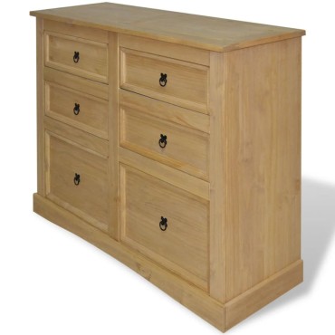 vidaXL Μπουφές 110x43x81cm από Μεξικάνικο Πεύκο Corona 1 τεμ.