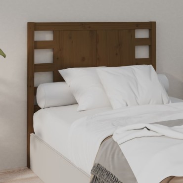 vidaXL Κεφαλάρι Μελί 96x4x100cm από Μασίφ Ξύλο Πεύκου 1 τεμ.