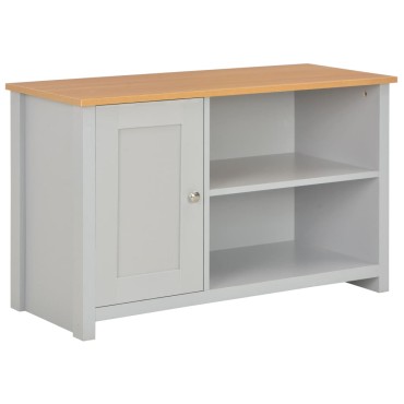 vidaXL Έπιπλο Τηλεόρασης Γκρι 95x39x58cm