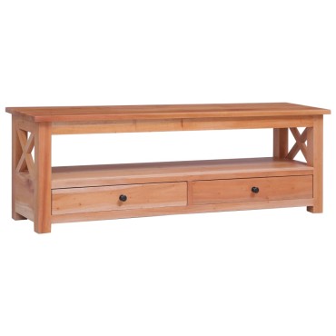 vidaXL Έπιπλο Τηλεόρασης 120x30x40cm από Μασίφ Μαόνι