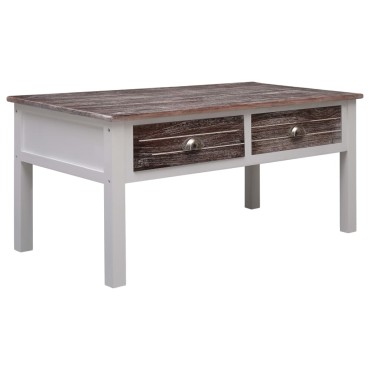 vidaXL Τραπεζάκι Σαλονιού Καφέ 100x50x45cm Ξύλινο 1 τεμ.
