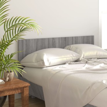 vidaXL Κεφαλάρι Κρεβατιού Γκρι Sonoma 160x1,5x80cm Επεξεργ. Ξύλο 1 τεμ.