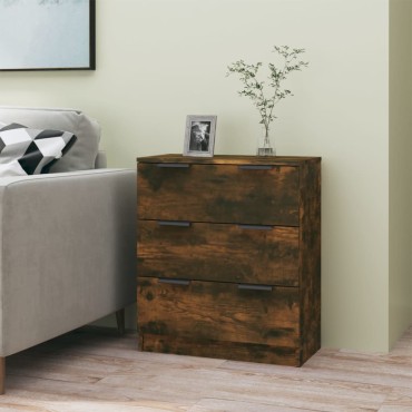 vidaXL Ντουλάπι Καπνιστή Δρυς 60x30x70cm από Επεξεργασμένο Ξύλο 1 τεμ.