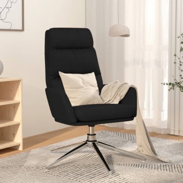 vidaXL Πολυθρόνα Relax Μαύρη Υφασμάτινη 70x77x98cm 1 τεμ.