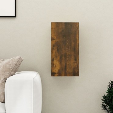 vidaXL Έπιπλο Τηλεόρασης Καπν. Δρυς 30,5x30x60cm Επεξεργ. Ξύλο