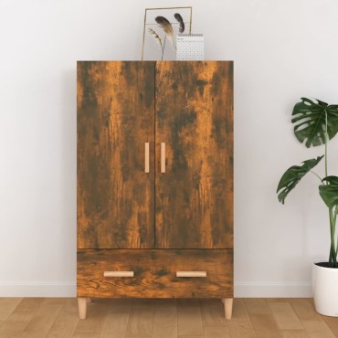 vidaXL Ντουλάπα Καπνιστή δρυς 70x31x115cm από Επεξεργασμένο Ξύλο 1 τεμ.