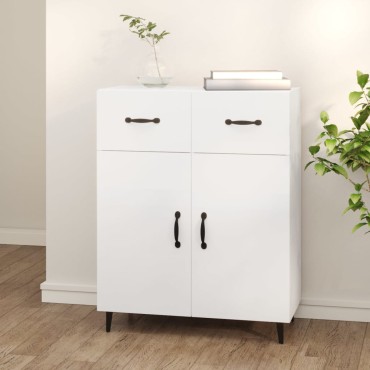 vidaXL Ντουλάπι Λευκό 69,5x34x90cm από Επεξεργασμένο Ξύλο 1 τεμ.