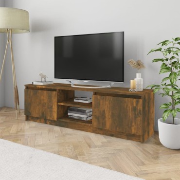 vidaXL Έπιπλο Τηλεόρασης Καπνιστή Δρυς 120x30x35,5cm Επεξεργ. Ξύλο