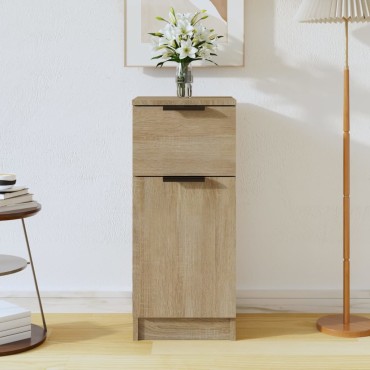 vidaXL Ντουλάπι Sonoma Δρυς 30x30x70cm από Επεξεργασμένο Ξύλο 1 τεμ.