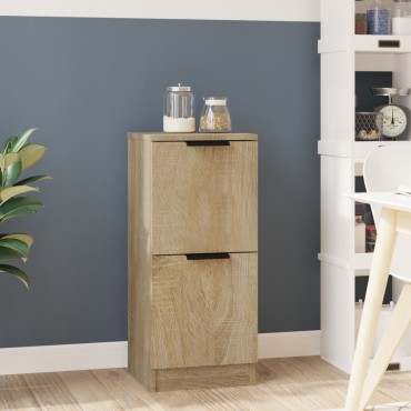 vidaXL Ντουλάπι Sonoma Δρυς 30x30x70cm από Επεξεργασμένο Ξύλο 1 τεμ.