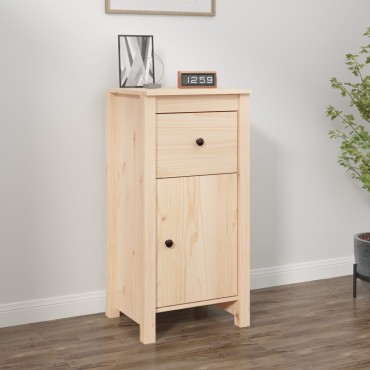 vidaXL Ντουλάπι 40x35x80cm από Μασίφ Ξύλο Πεύκου 1 τεμ.