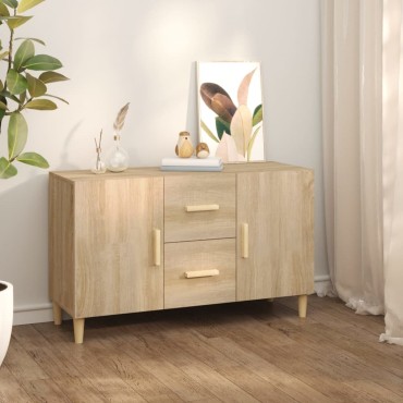 vidaXL Ντουλάπι Sonoma Δρυς 100x36x60cm από Επεξεργασμένο Ξύλο 1 τεμ.