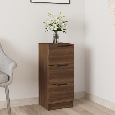 vidaXL Ντουλάπι Καφέ Δρυς 30x30x70cm από Επεξεργασμένο Ξύλο 1 τεμ.