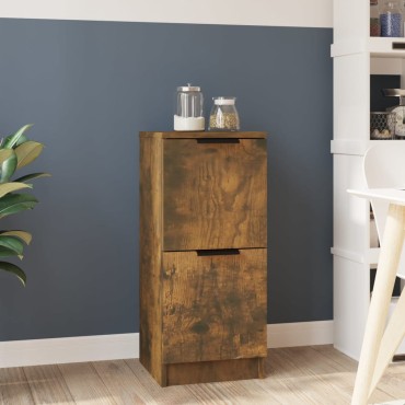 vidaXL Ντουλάπι Καπνιστή Δρυς 30x30x70cm από Επεξεργασμένο Ξύλο 1 τεμ.