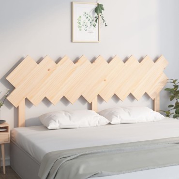 vidaXL Κεφαλάρι Κρεβατιού 178x3x80,5cm από Μασίφ Ξύλο Πεύκου 1 τεμ.