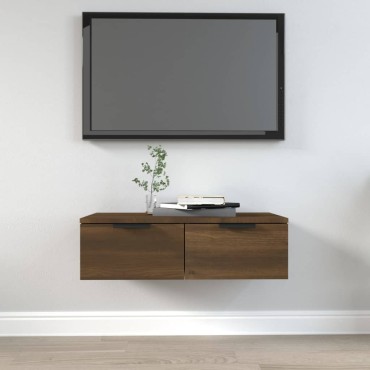 vidaXL Ντουλάπι Τοίχου Καφέ Δρυς 68x30x20cm Επεξεργασμένο Ξύλο 1 τεμ.