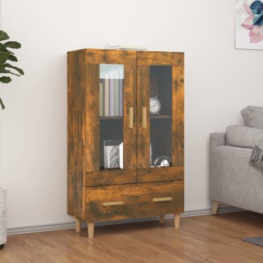 vidaXL Ντουλάπα Καπνιστή δρυς 70x31x115cm από Επεξεργασμένο Ξύλο 1 τεμ.