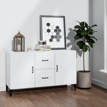 vidaXL Ντουλάπι Λευκό 100x36 x60cm Επεξεργασμένο Ξύλο 1 τεμ.