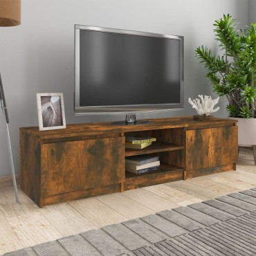 vidaXL Έπιπλο Καπνιστή βελανιδιά 140x40x35,5cm από Επεξεργ. Ξύλο