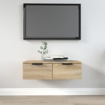 vidaXL Ντουλάπι Τοίχου Sonoma Δρυς 68x30x20cm Επεξεργασμένο Ξύλο 1 τεμ.