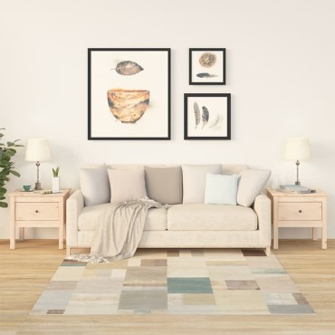 vidaXL Βοηθητικά Τραπέζια 2 τεμ. 50x50x49cm Μασίφ Ξύλο Πεύκου