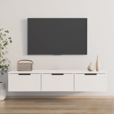 vidaXL Ντουλάπι Τοίχου Λευκό 102x30x20cm από Επεξεργασμένο Ξύλο 1 τεμ.