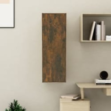 vidaXL Έπιπλο Τηλεόρασης Καπνιστή Δρυς30,5x30x90cm Επεξεργασμένο Ξύλο