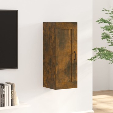 vidaXL Ντουλάπι Κρεμαστό Καπνιστή δρυς35x34x90cm Επεξεργασμένο Ξύλο 1 τεμ.