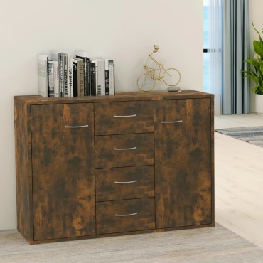vidaXL Ντουλάπι Καπνιστή Δρυς 88x30x65cm από Επεξεργασμένο Ξύλο 1 τεμ.