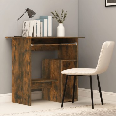 vidaXL Γραφείο Καπνιστή Δρυς 80x45x74cm από Επεξεργασμένο Ξύλο 1 τεμ.
