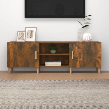 vidaXL Έπιπλο Τηλεόρασης Καπνιστή Δρυς 150x30x50cm Επεξ. Ξύλο