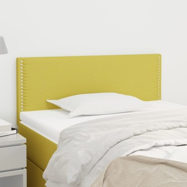 vidaXL Κεφαλάρι Κρεβατιού Πράσινο 100x5x78/88cm Υφασμάτινο 1 τεμ.
