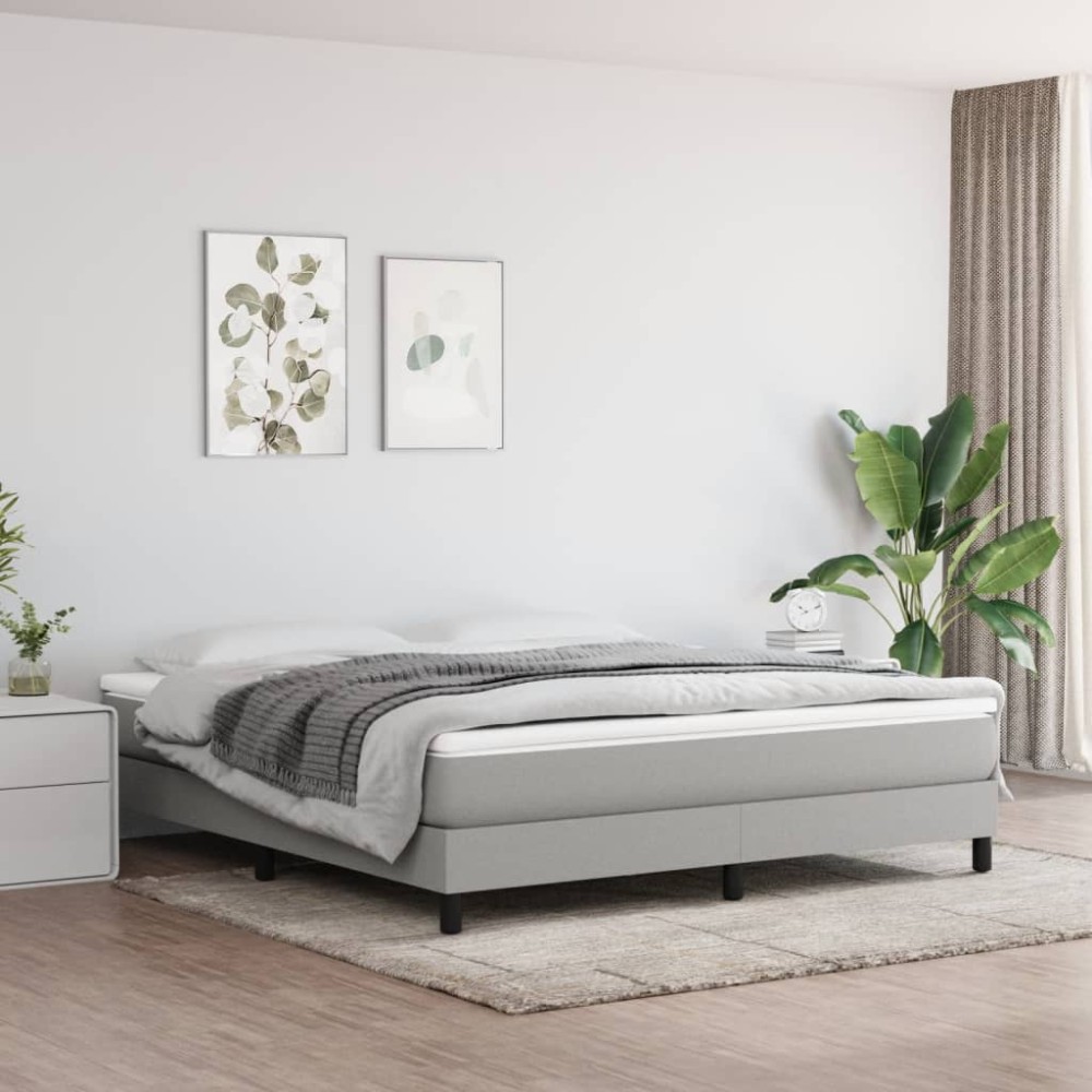 vidaXL Στρώμα με Pocket Springs Μεσαίας Σκληρότητας Ανοιχτό Γκρι 160x200x20cm Υφασμάτινο 1 τεμ. - Διπλό vidaXL Στρώμα με Pocket Springs Μεσαίας Σκληρότητας Ανοιχτό Γκρι 160x200x20cm Υφασμάτινο 1 τεμ. - Διπλό
