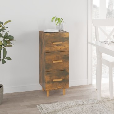 vidaXL Ντουλάπι Καπνιστή Δρυς 34,5x34x90cm Επεξεργασμένο Ξύλο 1 τεμ.