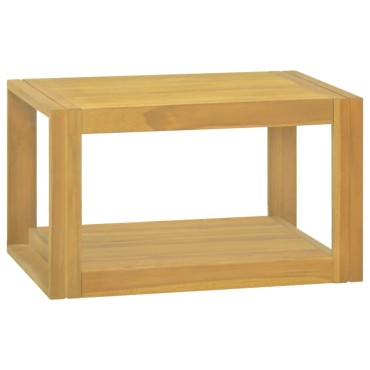 vidaXL Έπιπλο Μπάνιου Επιτοίχιο 60x45x35cm από Μασίφ Ξύλο Teak 1 τεμ.