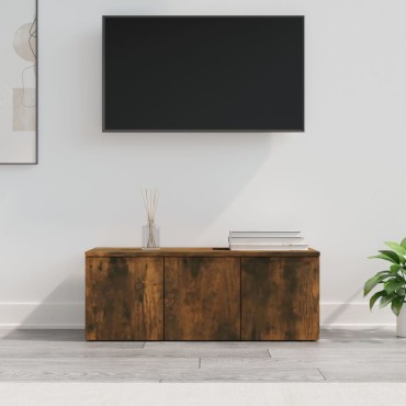 vidaXL Έπιπλο Τηλεόρασης Καπνιστή Δρυς 80x34x30cm Επεξ. Ξύλο