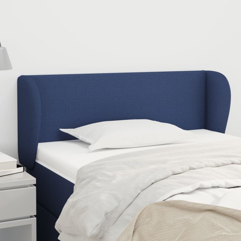 vidaXL Κεφαλάρι με Πτερύγια Μπλε 83x23x78/88cm Υφασμάτινο 1 τεμ.
